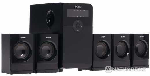Акустическая система 5.1 SVEN HT-200 (80Вт; Black) Алматы - изображение 1