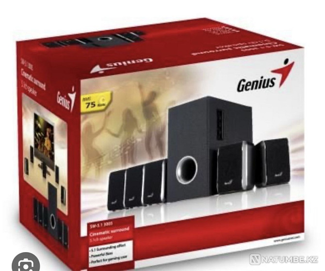 Акустическая колонка Genius SW 5.1-3005 Алматы - изображение 2