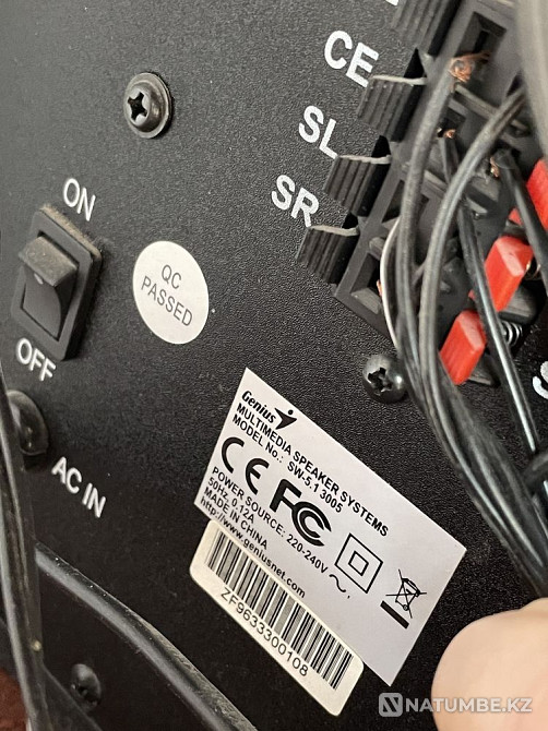 Акустическая колонка Genius SW 5.1-3005 Алматы - изображение 5