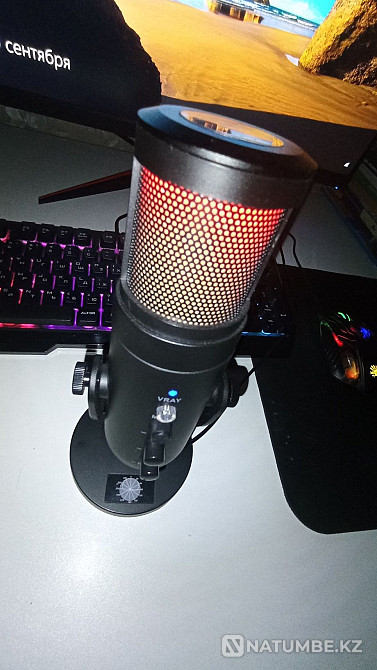 СРОЧНО качественный rgb микрофон Алматы - изображение 4