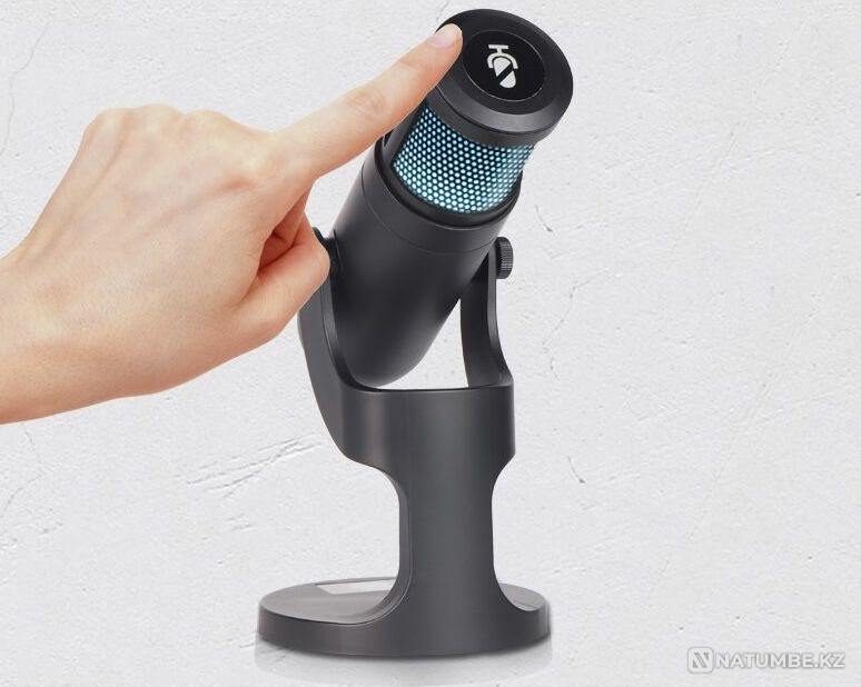 Микрофон для пк с подсветкой Микрофон RGB Алматы - изображение 6