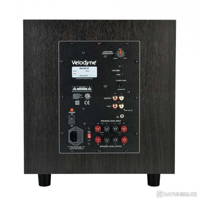 Қашықтан басқару пульті және микрофоны бар Velodyne EQ-Max 8 белсенді сабвуфер  Алматы - изображение 2