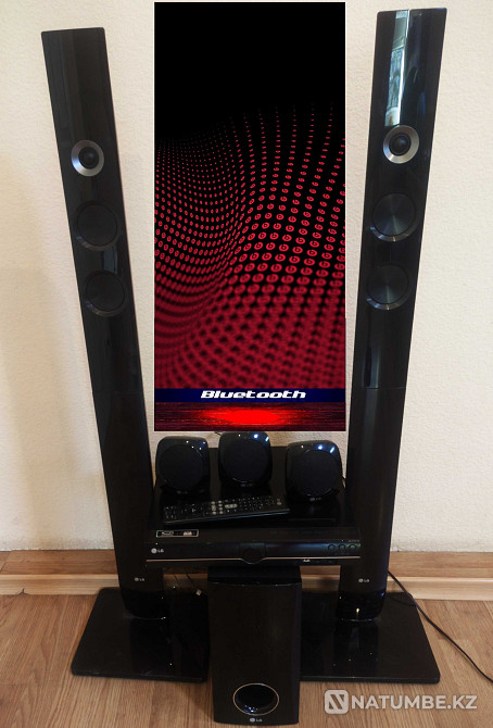Домашний кинотеатр Bluetooth адаптер/AUX. с 6 колонками; караоке.usb Алматы - изображение 1