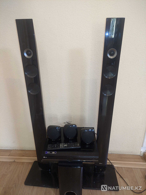 Домашний кинотеатр Bluetooth адаптер/AUX. с 6 колонками; караоке.usb Алматы - изображение 3