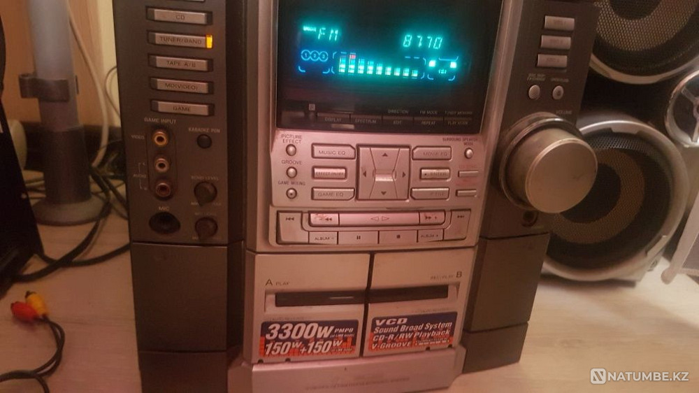 Музыкальный центр SONY MHC 3300 Watt Алматы - изображение 2
