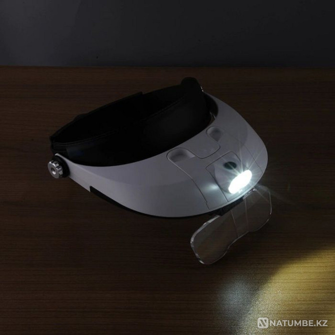 Illuminated head magnifier MG81001-G Almaty - photo 2