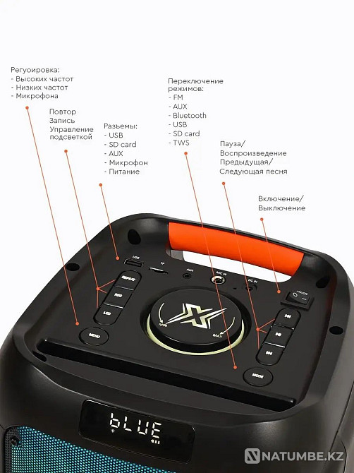 Акустическая система; встроенный усилитель Алматы - изображение 4