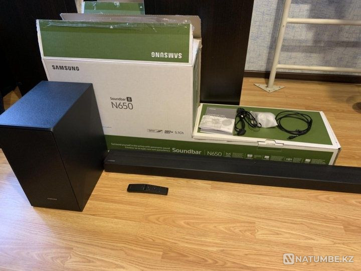 Soundbar samsung hw-n650 + артқы динамиктер  Алматы - изображение 2