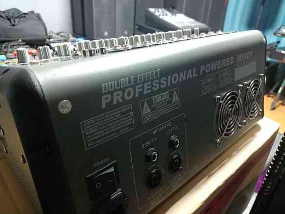Активный Микшерный пульт PRO Audio 806D 2x650W на канал Алматы