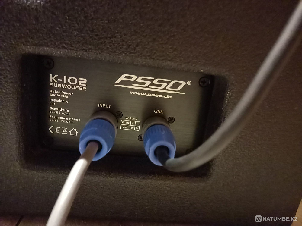 Musical equipment; Columns; PSSO k-215/ SUB k-102 made in Germany Almaty - photo 4