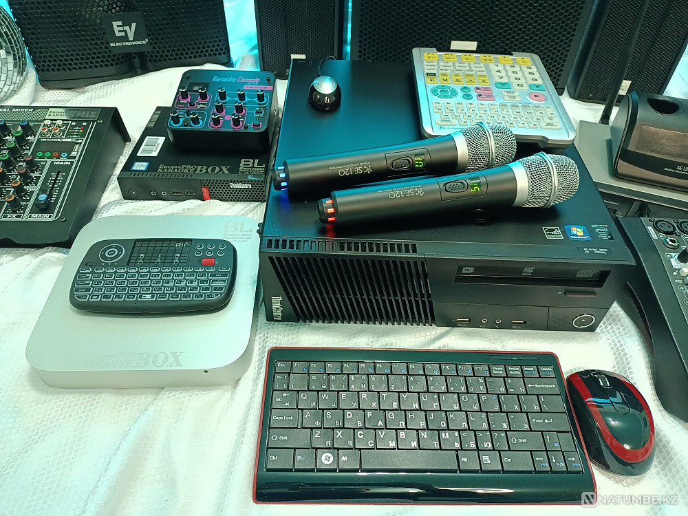 Karaoke systems and turnkey sound. Musical equipment; speakers Almaty - photo 2