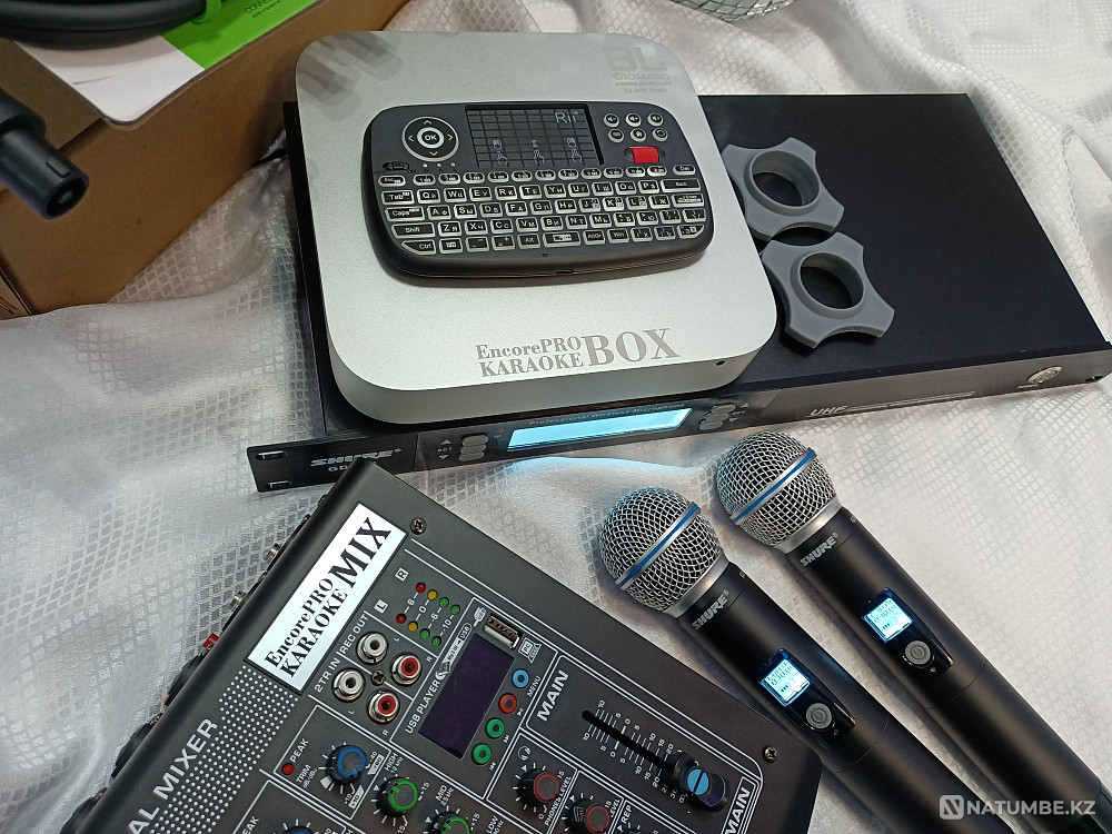 Karaoke systems and turnkey sound. Musical equipment; speakers Almaty - photo 5