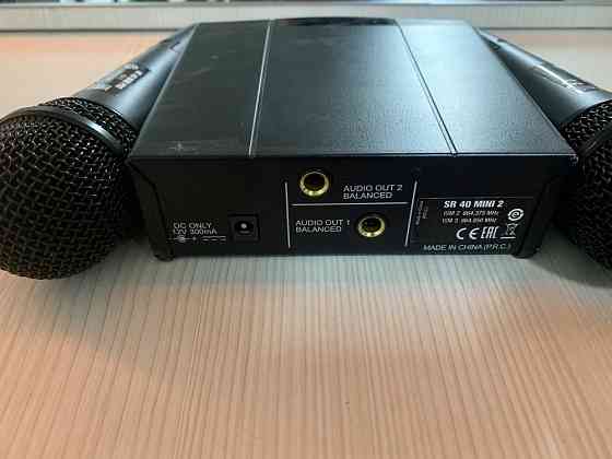 Продам беспроводные микрофоны Sennheiser;Akg;DB tehnologies;Shure sm58 Алматы