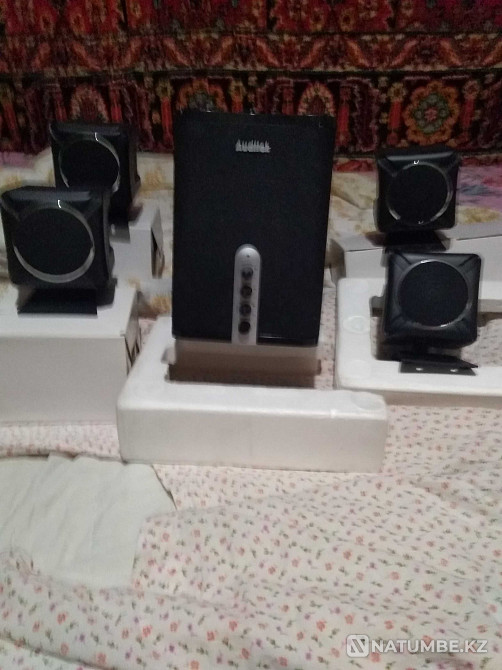 Продам новый Саб буфер 4.1 Channel Home Theater 1100 W с колонками. Алматы - изображение 2