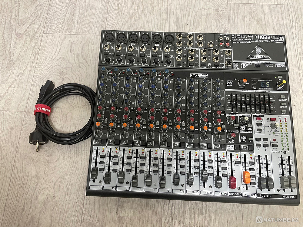 Behringer Xenyx X1832USB mixing console Almaty - photo 1