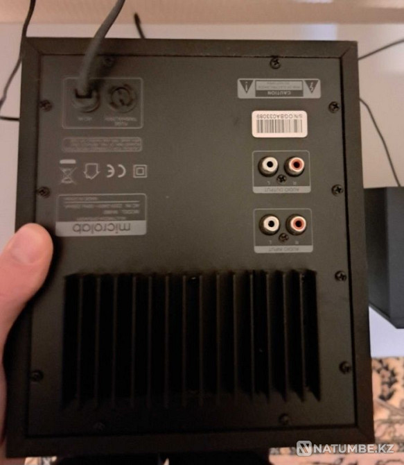 сабвуфер и колонки microlab m-800 Алматы - изображение 1