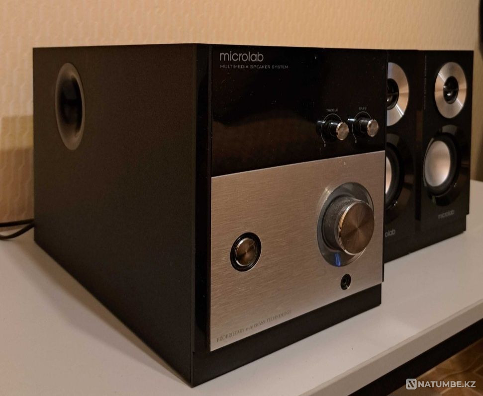 сабвуфер и колонки microlab m-800 Алматы - изображение 3