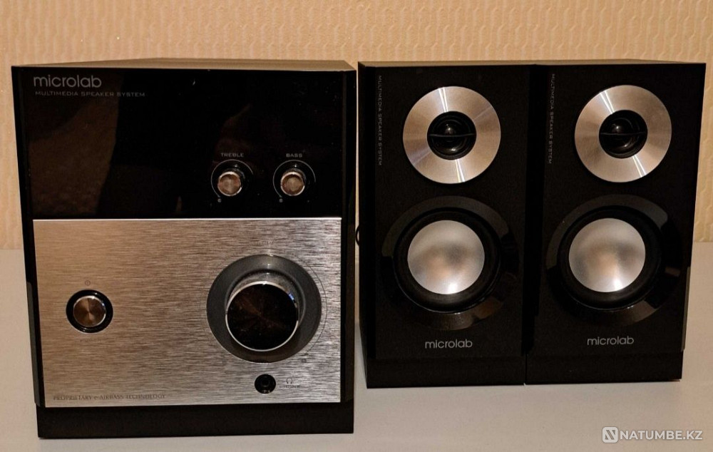 сабвуфер и колонки microlab m-800 Алматы - изображение 2