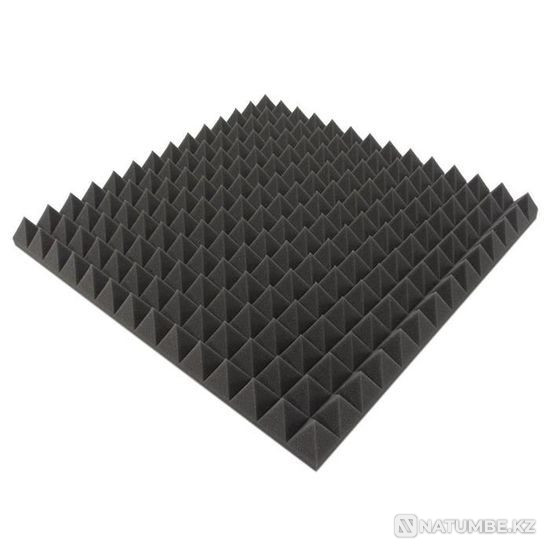 Acoustic foam rubber wedge-shaped pyramid Almaty - photo 7