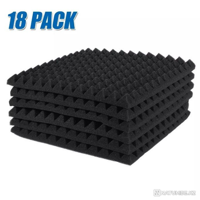 Acoustic foam rubber atex ap3 500x500x50 mm) Almaty - photo 4