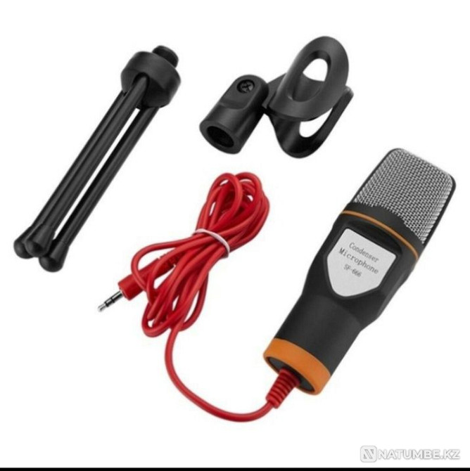 Микрофон condenser microphone SF-666 Алматы - изображение 1
