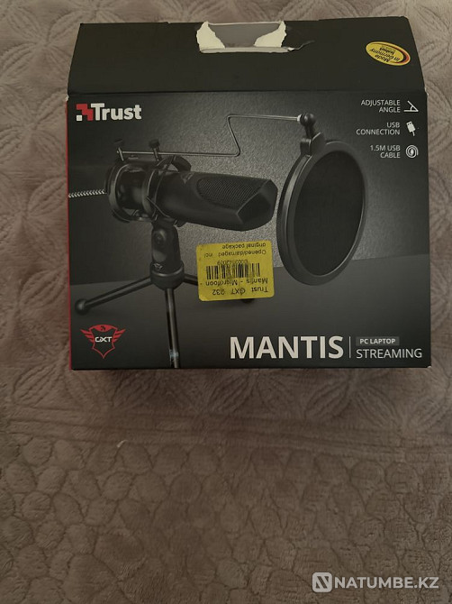 Микрофон Trust Mantis USB Алматы - изображение 1