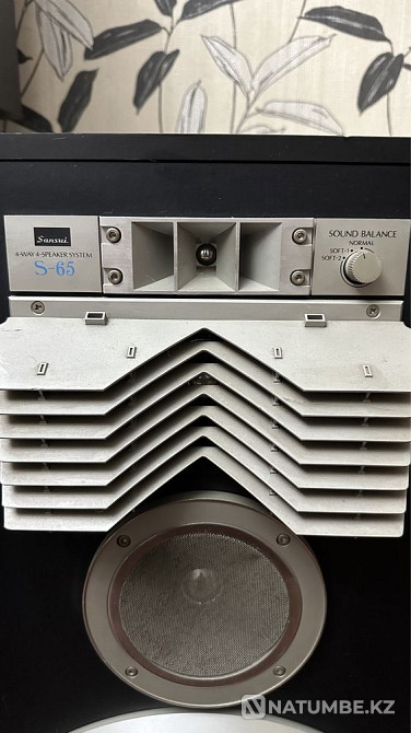 Продам 2 акустические Колонки Sansui s-65 Алматы - изображение 2