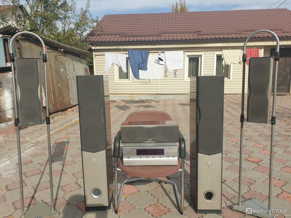 The entire sound system is 5 speakers; amplifier Almaty - photo 1