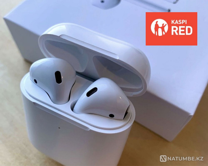 Эйрпадс. AirPods; Навушнік; Бесправадны Слухаўка Алматы - photo 1