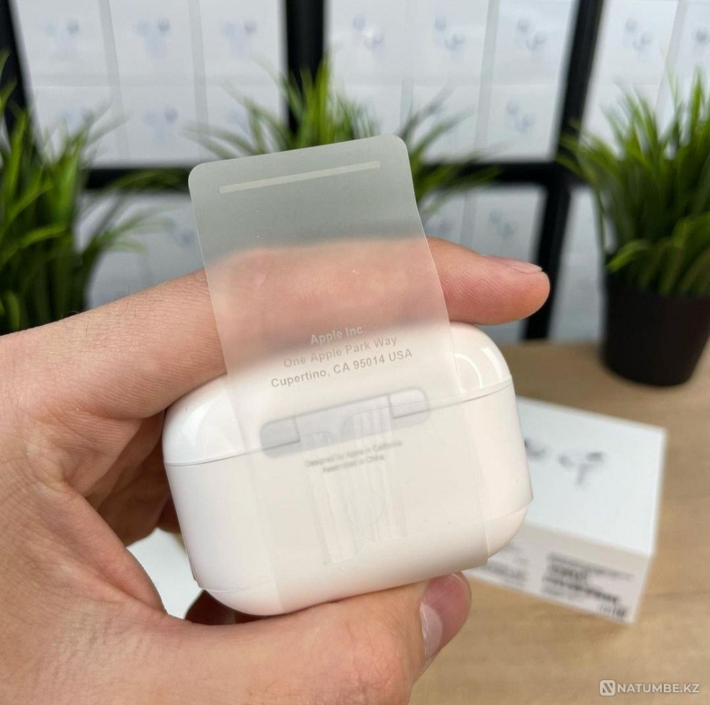 AirPods Pro Lux Premium 1:1 + чехол в подарок. Наушники беспроводные Алматы - изображение 4