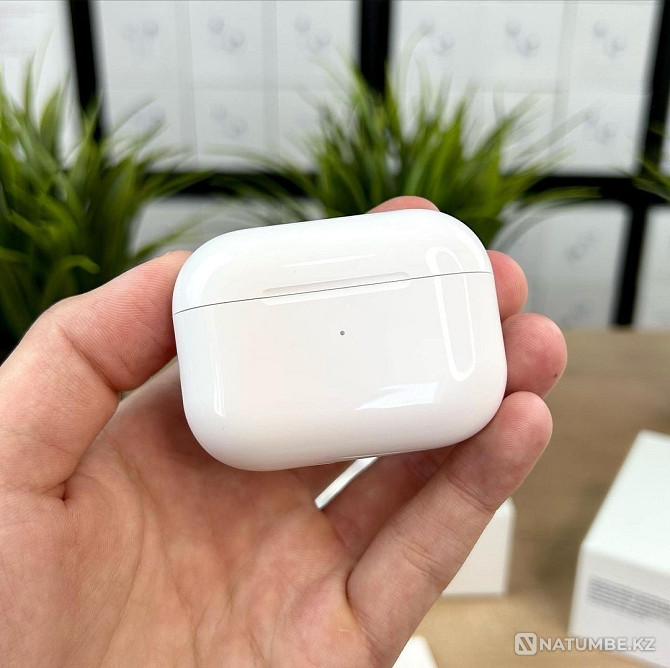 AirPods Pro 2 Lux Premium 1:1 + корпус ҳамчун тӯҳфа. Гӯшмонакҳои бесим Алматы - photo 3