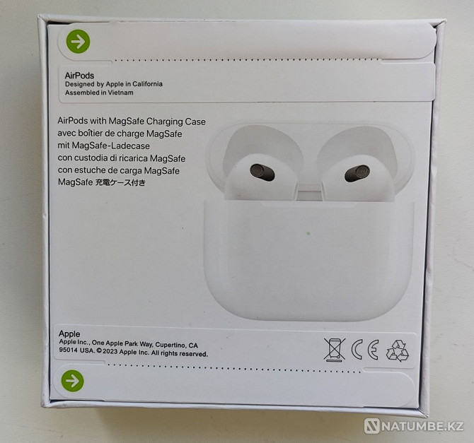 Air pods 3 люкс качество бомба Алматы - изображение 2