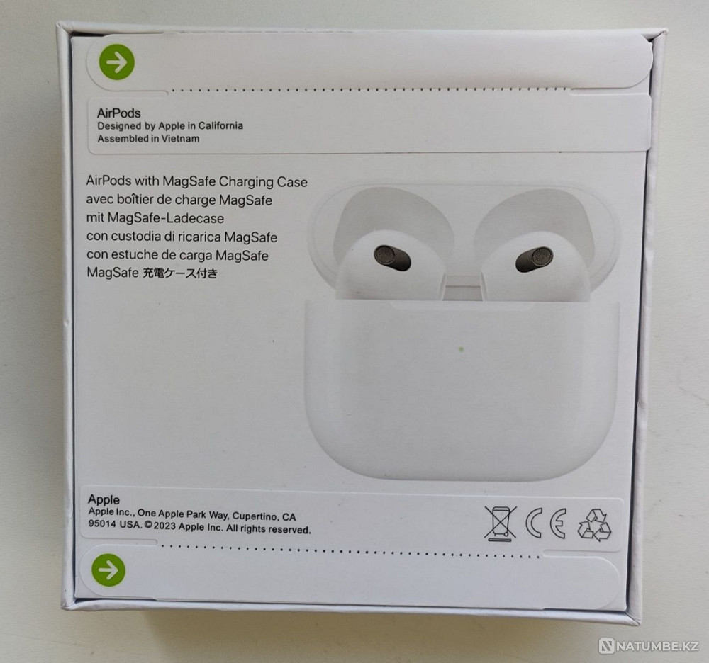 Air pods 3 люкс качество бомба Алматы - изображение 2