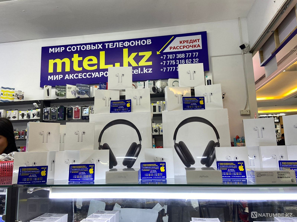 Apple Airpods 2 Airpods Pro Airpods 3 Airpods Max акция эирподс про 2 Алматы - изображение 1