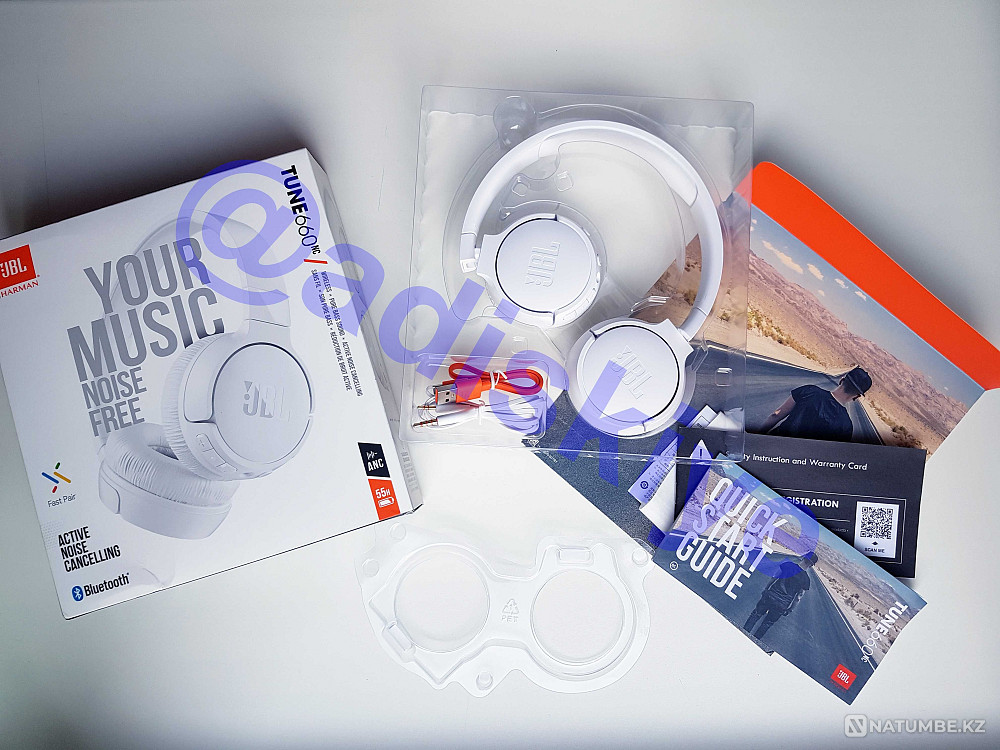 ORIGINAL. JBL Tune 660NC. Wireless on-ear headphones Almaty - photo 8