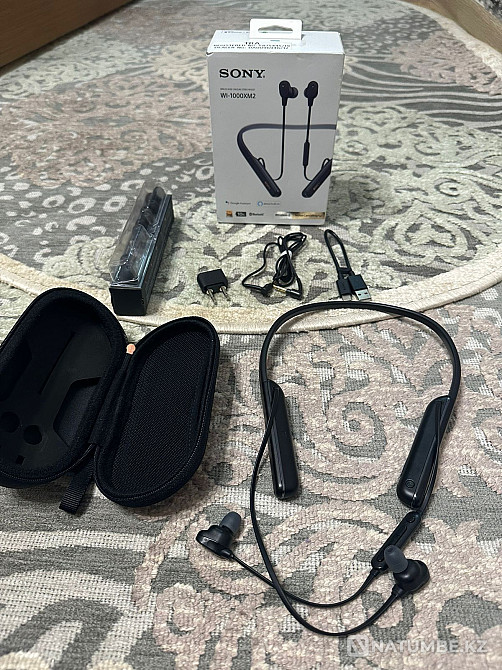 SONY WI-1000XM2 Black Алматы - изображение 4