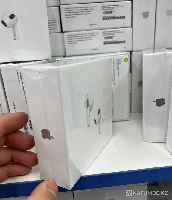 ? AirPods 3 + ПОДАРОК / Эирподс 3 Алматы - изображение 4