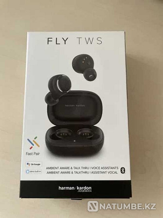 Headphones | Harman Kardon Fly TWS | SEALED| BARGAINING IS APPROPRIATE Almaty - photo 3