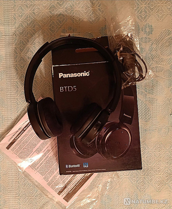 Наушники Panasonic BTD-5 Блютус Алматы - изображение 1