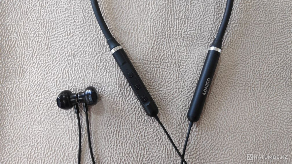 Наушники беспроводные с ободком Miniso Алматы - изображение 3
