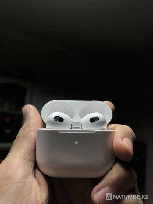 AirPods 3 lux беспроводные наушники новые Алматы - изображение 3