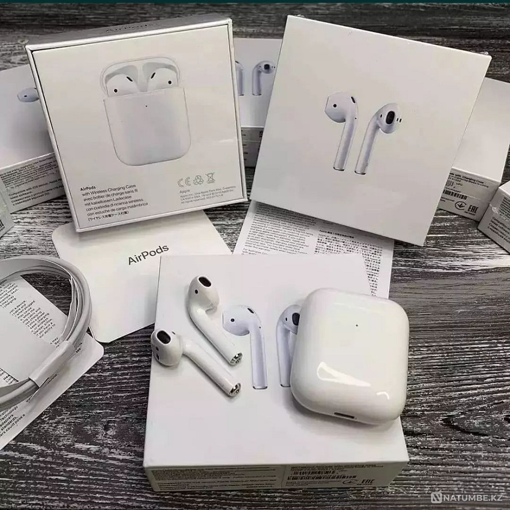 Airpods pro 2 Airpods 2 Airpods 3 Эрподс Аирподс про 2 Наушники Алматы - изображение 4