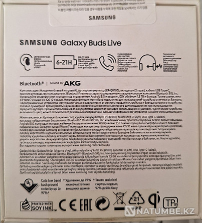 Selling Samsung Galaxy Buds Live headphones Almaty - photo 5