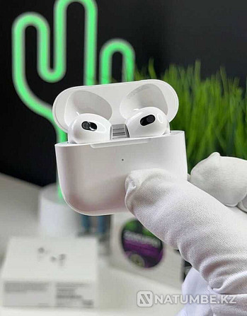 Сатылым! Airpods 3 PREMIUM 1:1 ORIGINAL сияқты! Тапсырыс беруге асығыңыз!  Алматы - изображение 4