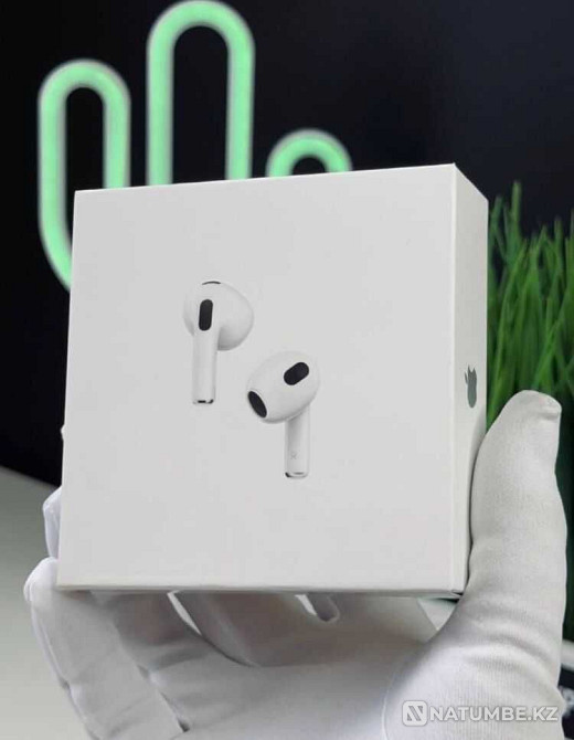 Сатылым! Airpods 3 PREMIUM 1:1 ORIGINAL сияқты! Тапсырыс беруге асығыңыз!  Алматы - изображение 1