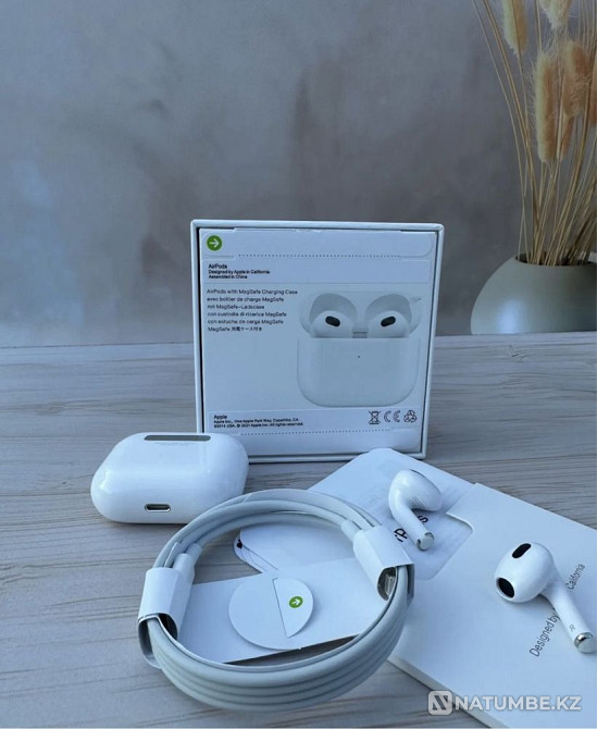 Эйрподс; AirPods; Нуашник; Безпроводной Наушник Алматы - изображение 6