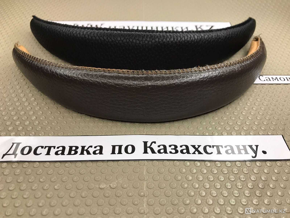 Дуга кожаная для наушников Marshall Major 1 (ручная работа) Алматы - изображение 2