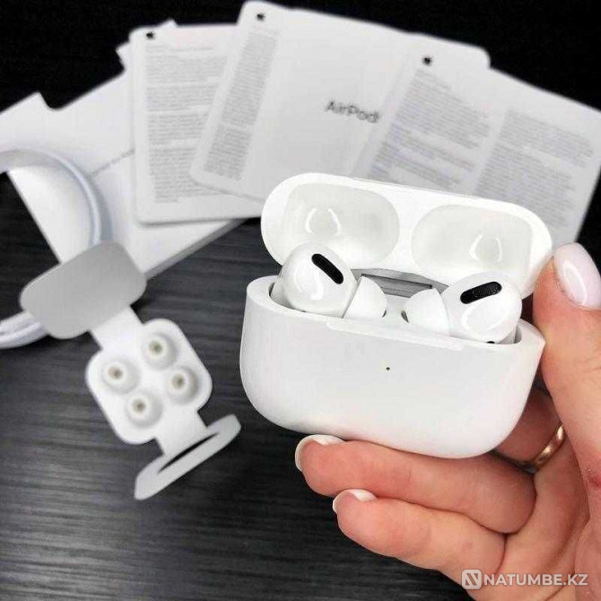 AIRPODS Pro 1:1 - Люкс версия / СO CKЛАДA /Поставщик Алматы - изображение 5