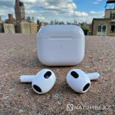 AirPods; AirPods 3 + Case as a Gift Almaty - photo 1