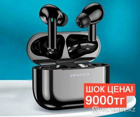 AWEI headphones original! New Almaty - photo 1